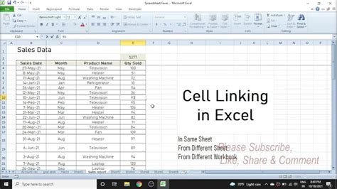 Excel How To Link And Sum Data Across Sum Up Worksheet - Sum Up Worksheet