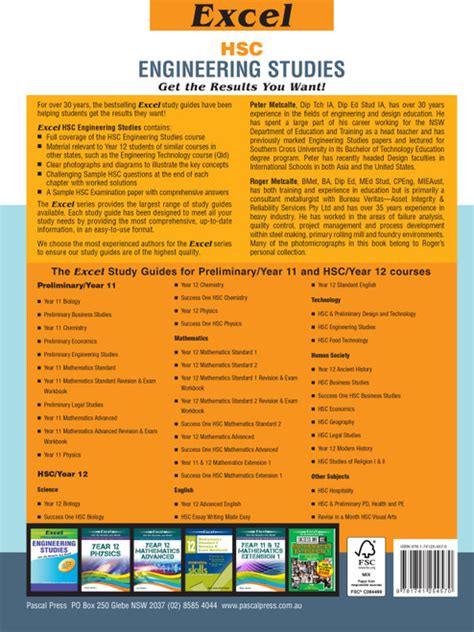 Excel Hsc Engineering Studies