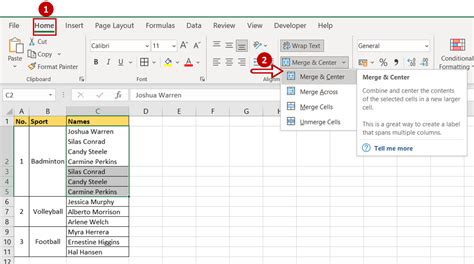 Excel Merge Cells Keep All Data