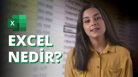 excel nedir ne işe yarar