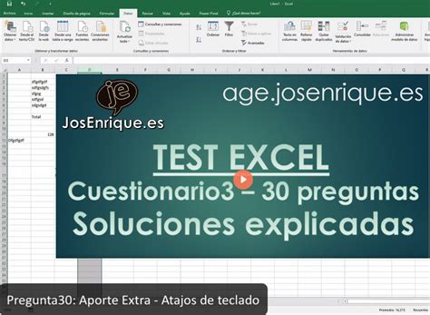 excel para oposiciones