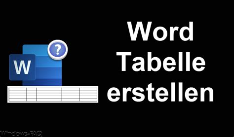 excel vba word tabelle erstellen