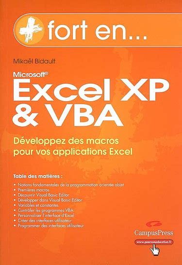 excel vba xp 1ca c da c rom