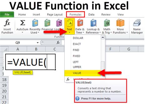 excel when value in formula change then