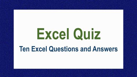 Full Download Excel 2 Quiz Myitlab Answers 