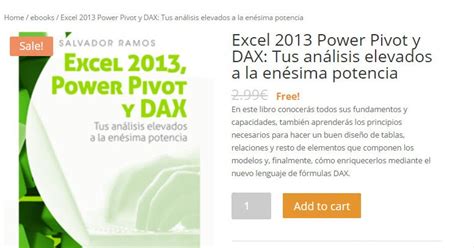 Read Excel 2013 Powerpivot Y Dax Tus Analisis Elevados A La Enacsima Potencia Analiza Tu Negocio Con Excel Y Power Bi Aprende De Tus Datos Nao 4 Spanish Edition 