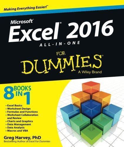 Excel 2016 All-In-One For Dummies