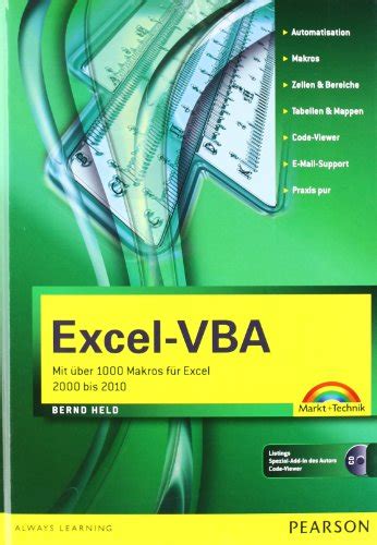 Read Excel Vba Mit Ber 1000 Makros F R Excel 2000 Bis 2010 