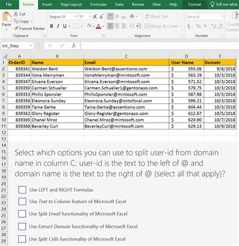 excelassessmenttestsampleofmultipleanswerq Practice Assessment