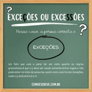 excessoes