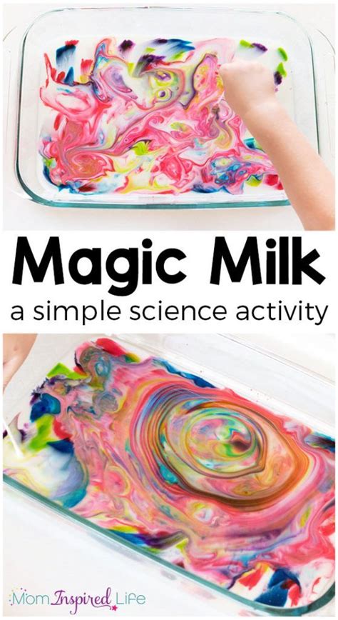 Exciting Magic Milk Science Experiment For Kids Milk Science - Milk Science