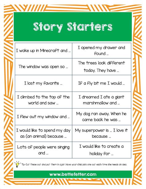 Read Online Exciting Sentence Starters Primary Resources 