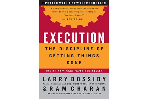 Read Online Execution The Discipline Of Getting Things Done 
