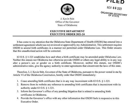 Read Online Executive Order 2015 46 Oklahoma Secretary Of State 