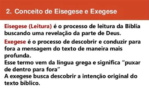 Exegese O Que é