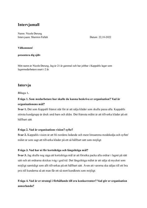 exempel case intervju programmera