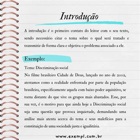 Exemplo De Introducao