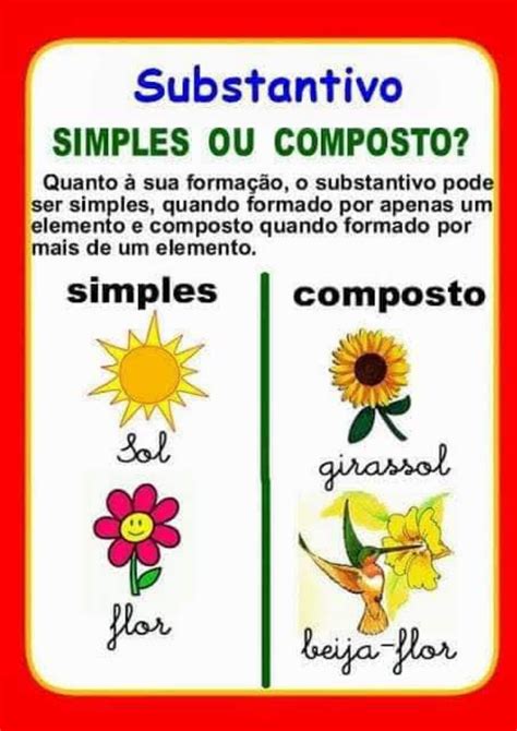 Exemplo De Substantivo Simples