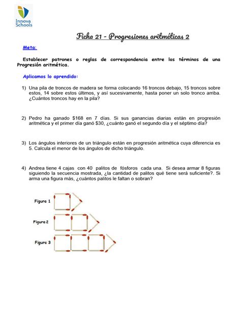 Exercícios Sobre Progressões Aritméticas