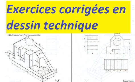 Exercice Dessin Industriel