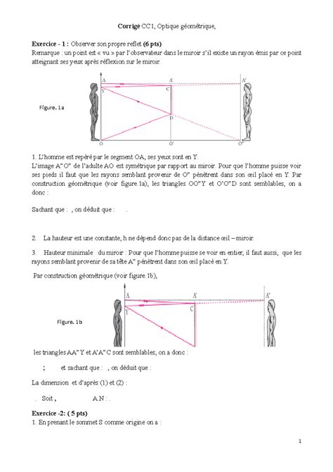 Exercices D Optique Et De Physique Ondulatoire 68