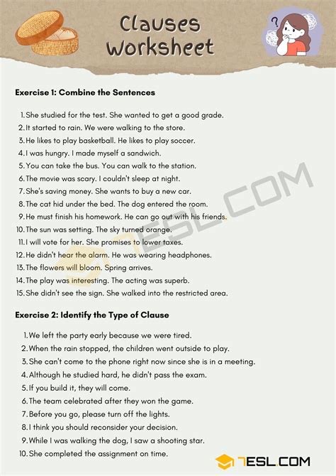 Exercises For If Clause