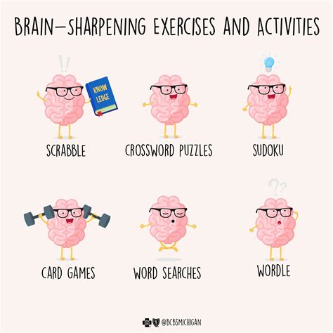 Exercises For The Brain And Memory : 70 Neurobic Exercises And F U N Puzzles To Increase Mental Fitness And Boost Your Brain Juice Today ( With Crossword Puzzles)
