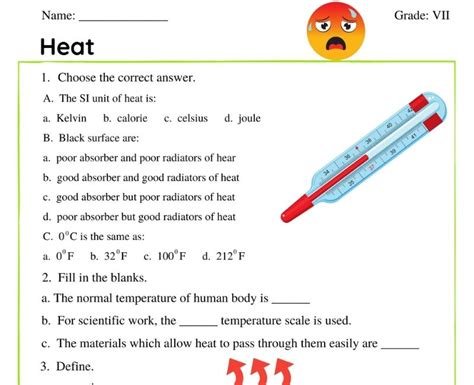 Exercises Solutions Answers Heat Work And Energy Conservation Temperature And Energy Activity Worksheet Answers - Temperature And Energy Activity Worksheet Answers