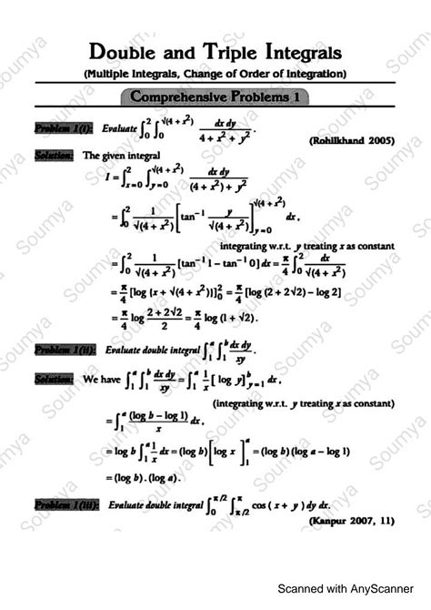 Full Download Exercises Double And Triple Integrals Solutions Math 13 