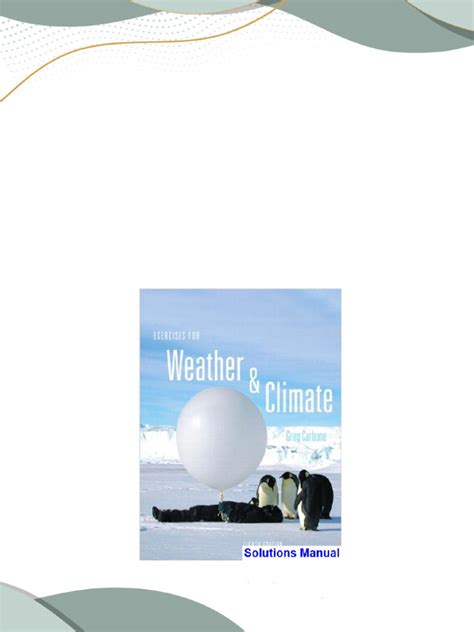 Read Exercises For Weather Climate Answer Key Carbone 