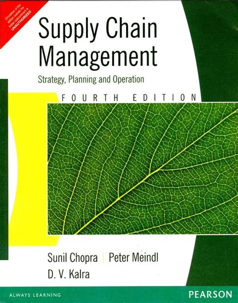 Read Exercises Supply Chain Management Chopra Answers 