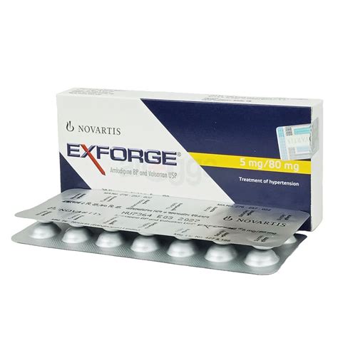 exforge 5/80 | Exforge 5 mg 80mg SK VN 16344