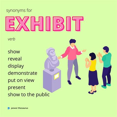 Exhibit Synonym
