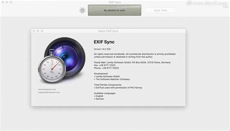 Exif Sync V1 Macosx