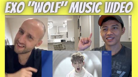 exo wolf chinese reaction to dog