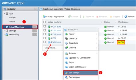 expand thin provisioned disk vmware