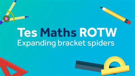 Expanding Brackets Spiders Tes Maths Resource Of The Spider Math - Spider Math