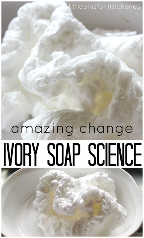 Expanding Ivory Soap Experiment Little Bins For Little Science Experiments With Soap - Science Experiments With Soap