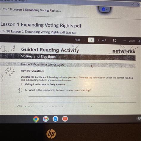 Full Download Expanding Voting Rights Guided Activity 17 2 