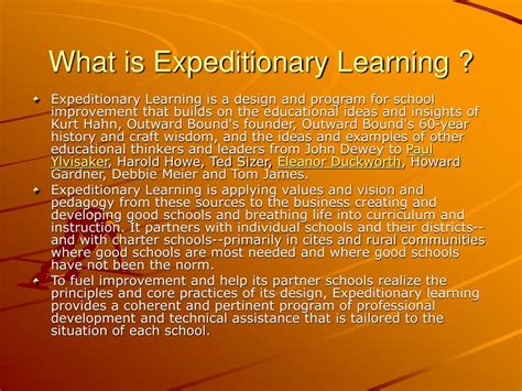 Expeditionary Learning Curriculum Recognized For Excellence Expeditionary Learning Grade 4 - Expeditionary Learning Grade 4