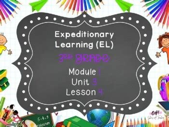 Expeditionary Learning Unit 1 4 Lesson Plan Expeditionary Learning Grade 4 - Expeditionary Learning Grade 4