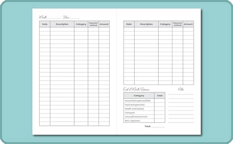 Read Online Expense Notebook Personal Expense Tracker Spending Log Books V1 