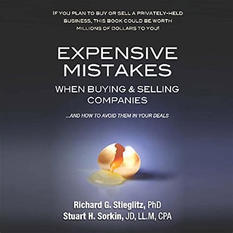 Read Expensive Mistakes When Buying Selling Companies 