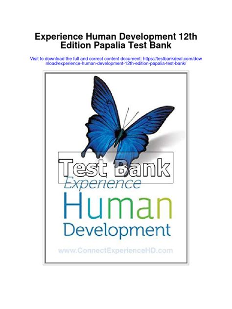 Full Download Experience Human Development 12Th Edition Test Bank 