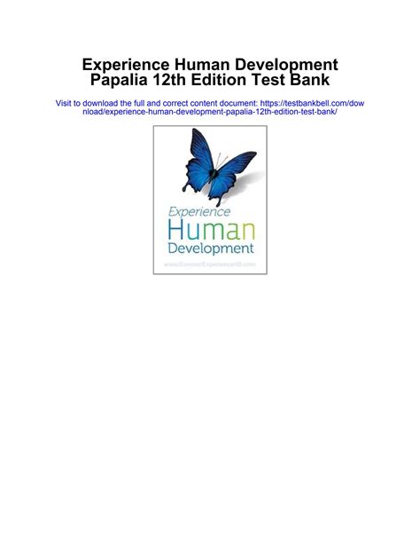 Full Download Experience Human Development Papalia 12Th Edition 