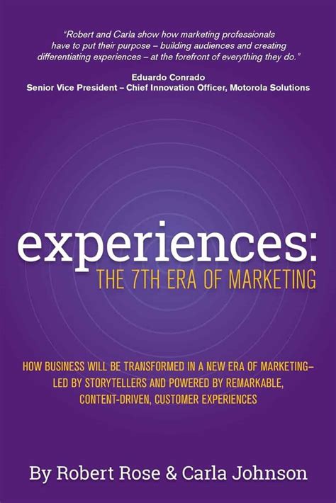 Read Online Experiences The 7Th Era Of Marketing 