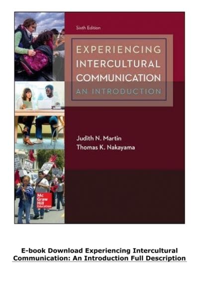 Full Download Experiencing Intercultural Communication An Introduction Paperback 