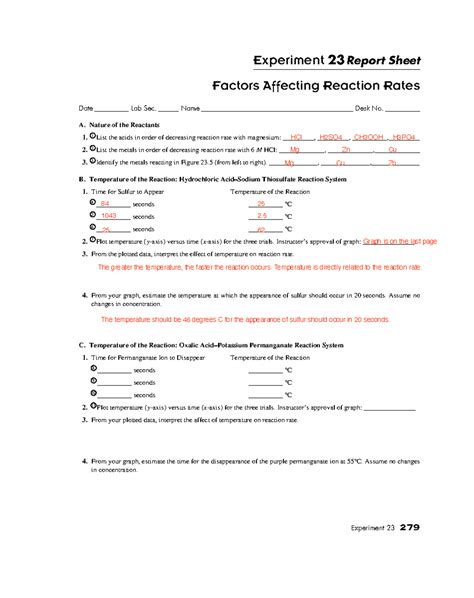 experiment 23 post laboratory questions chemistry 2