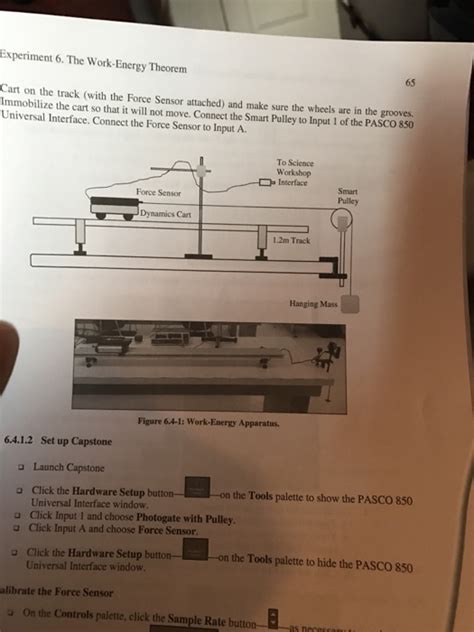 Full Download Experiment 6 The Work Energy Theorem 