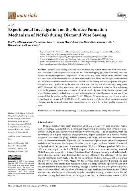 Experimental Investigation On The Surface Quality Of Wedm Science Gear - Science Gear